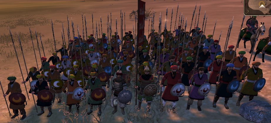 ABBISID CALIPHATE KINGDOMS 1212AD INFANTRY AND FACTIONS COLORS COLOURS