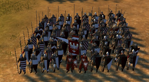 DUCHY OF LESSER POLAND KINGDOMS 1212AD INFANTRY AND FACTIONS COLORS COLOURS