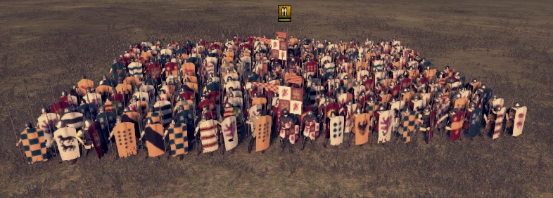 KINGDOM OF CASTILE KINGDOMS 1212AD INFANTRY AND FACTIONS COLORS COLOURS
