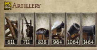 KINGDOM OF ENGLAND KINGDOMS 1212AD NEW UNIT ARTILLERY IMAGE