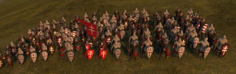 KINGDOM OF HUNGARY KINGDOMS 1212AD INFANTRY AND FACTIONS COLORS COLOURS