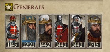 KINGDOM OF JERUSALEM AND CYPRUS KINGDOMS 1212AD GENERALS IMAGE