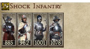 KINGDOM OF PORTUGAL KINGDOMS 1212AD SHOCK INFANTRY IMAGE