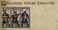 KHWARAZMIAN KINGDOMS 1212AD NEW UNIT RANGED MELEE INFANTRY IMAGE