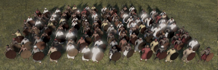 KINGDOM OF MAKURIA KINGDOMS 1212AD INFANTRY AND FACTIONS COLORS COLOURS