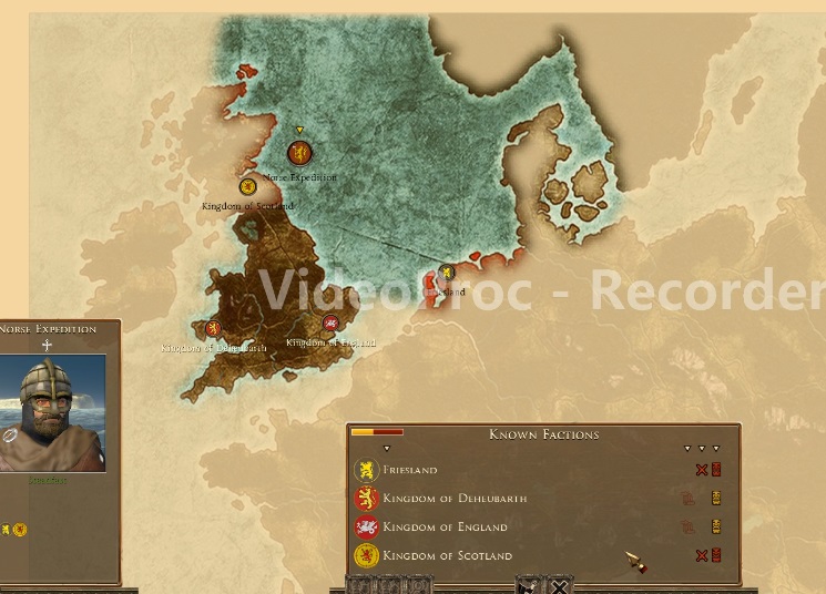 Norse Expeditions Rome 2 Medieval 1100 Ad Mod START MINI MAP