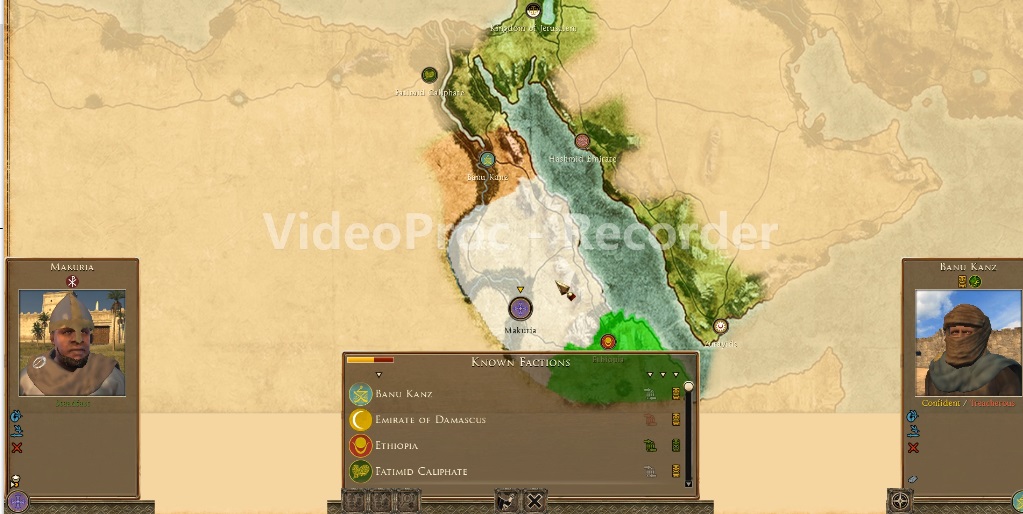 Markuria Rome 2 Medieval 1100 Ad Mod START MINI MAP