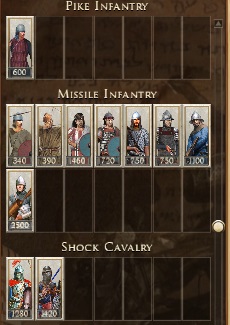 Roman Empire Rome 2 Medieval 1100 Ad Mod INFANTRY, SPEARMEN, CAVALRY