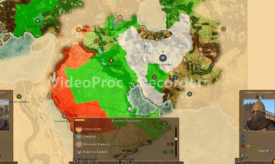 Seljuk Sultanate Rome 2 Medieval 1100 Ad Mod START MINI MAP