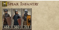 HOLY ROMAN KINGDOMS 1212AD SPEAR INFANTRY IMAGE