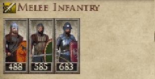 GRAND DUCHY OF SERBIA KINGDOMS 1212AD MELEE INFANTRY IMAGE