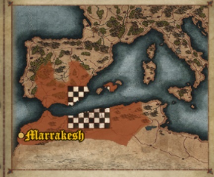 ALMOHAD CALIPHATE KINGDOMS 1212AD START DIPLOMACY