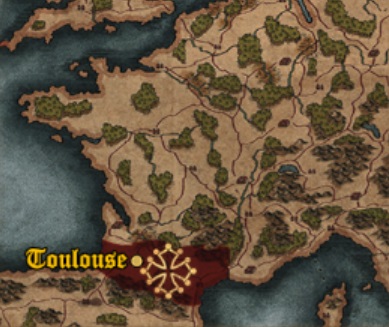 COUNTY OF TOULOSE KINGDOMS 1212AD START DIPLOMACY
