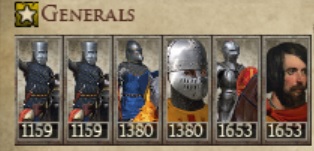 COUNTY OF TOULOSE KINGDOMS 1212AD GENERALS IMAGE